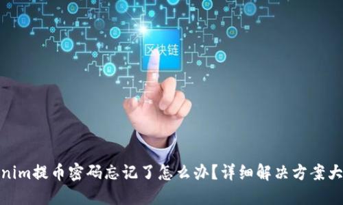 Tokenim提币密码忘记了怎么办？详细解决方案大揭秘