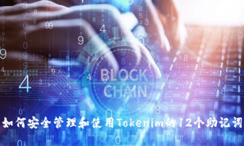 如何安全管理和使用Tokenim的12个助记词