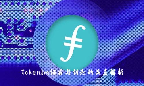 Tokenim证书与钥匙的关系解析