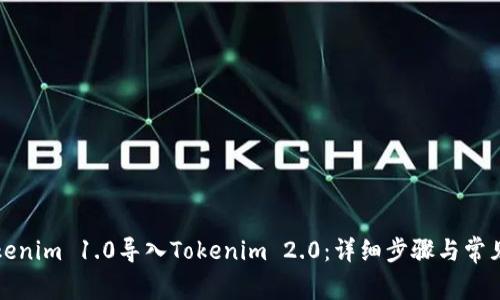 如何将Tokenim 1.0导入Tokenim 2.0：详细步骤与常见问题解答
