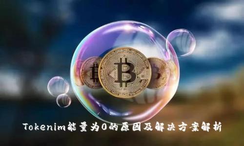 Tokenim能量为0的原因及解决方案解析