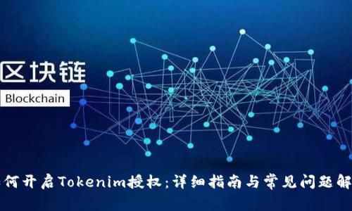 如何开启Tokenim授权：详细指南与常见问题解析