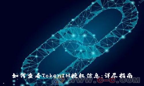 如何查看TokenIM授权信息：详尽指南